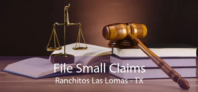 File Small Claims Ranchitos Las Lomas - TX