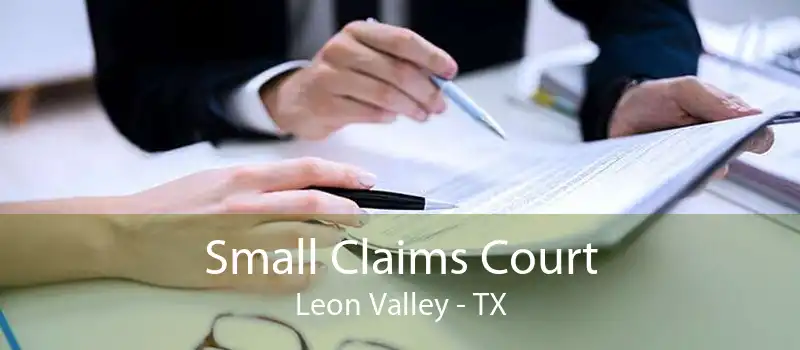 Small Claims Court Leon Valley - TX