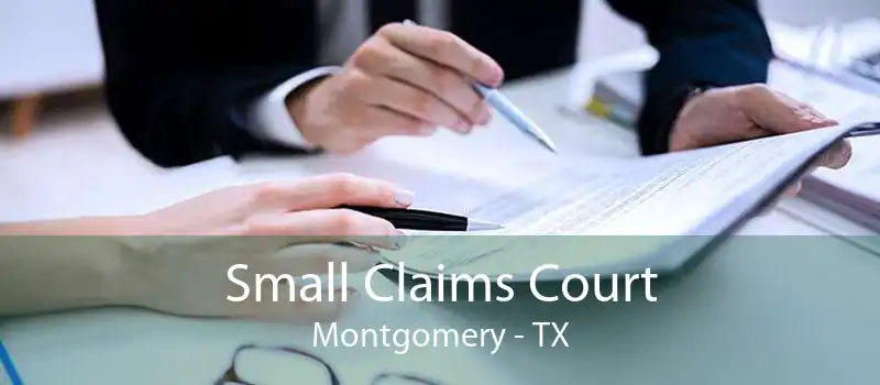 Small Claims Court Montgomery - TX