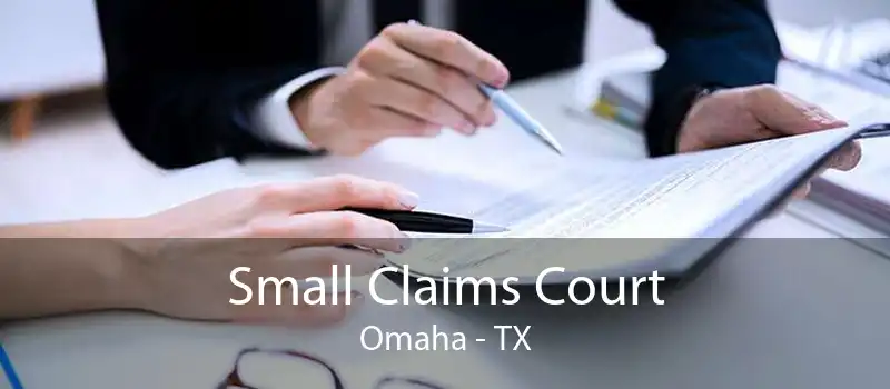 Small Claims Court Omaha - TX