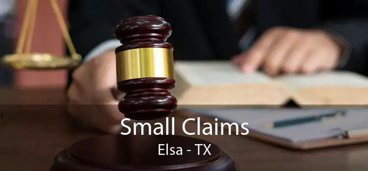 Small Claims Elsa - TX